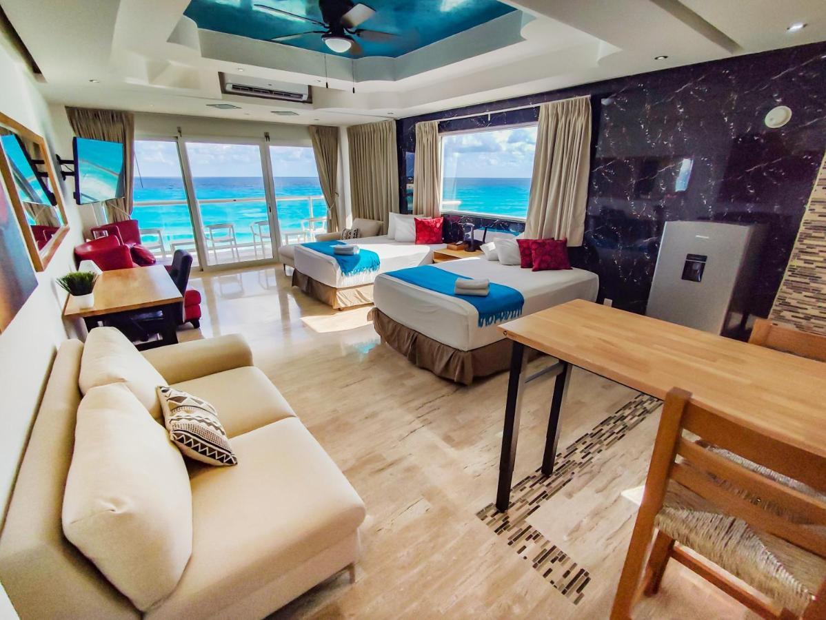 Paradise Beachfront & Nightlife Heart Cancún Extérieur photo